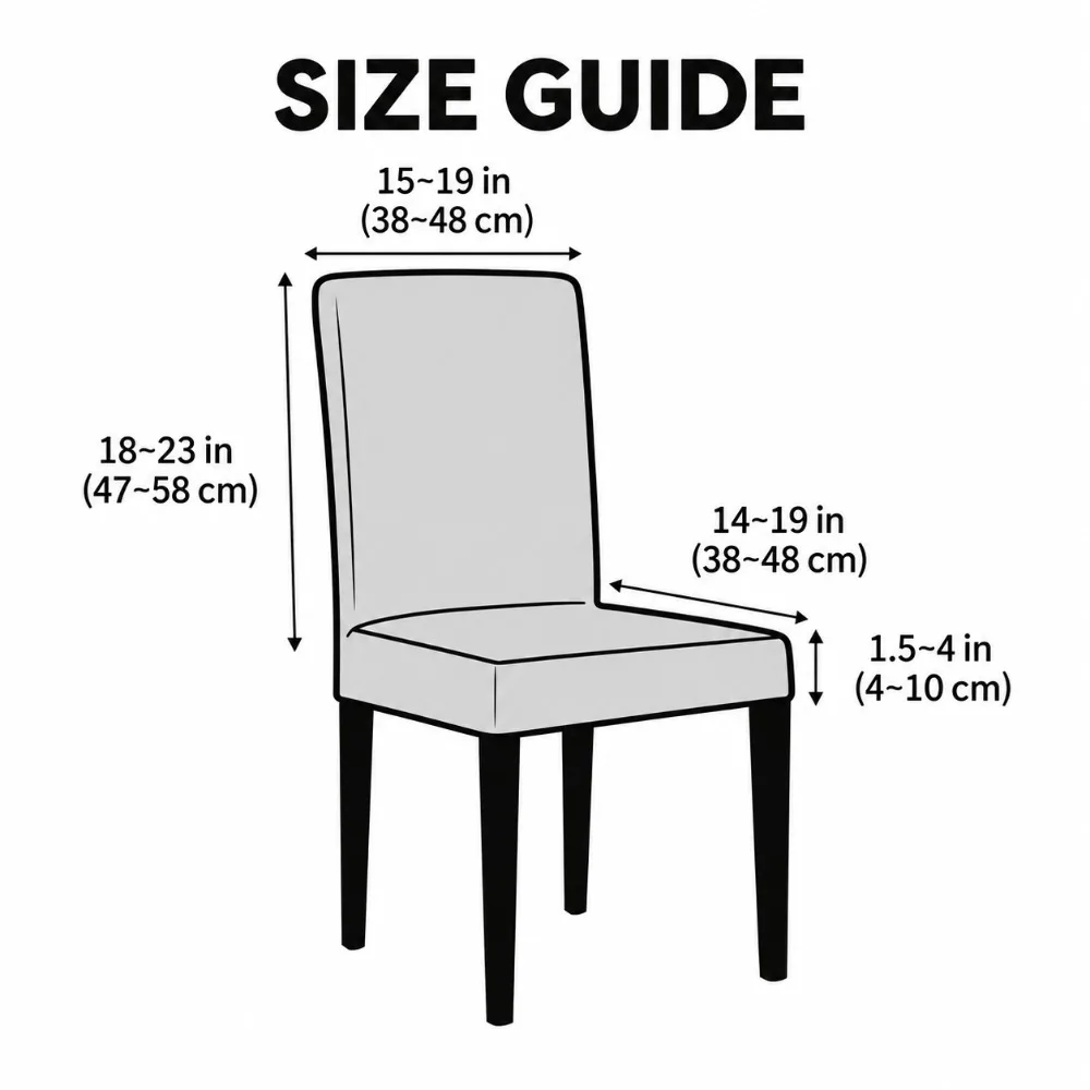 1pc 2pcs 4pcs Bubble Grid Stretch High End Chair Cover Universal Dining Chair Cover All Season