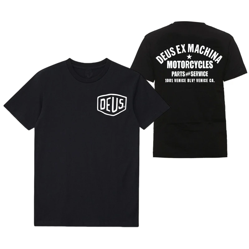 DEUS EX macina City Street t-shirt stampate per Unisex Harajuku abbigliamento in cotone a maniche corte traspirante moda oversize sciolto