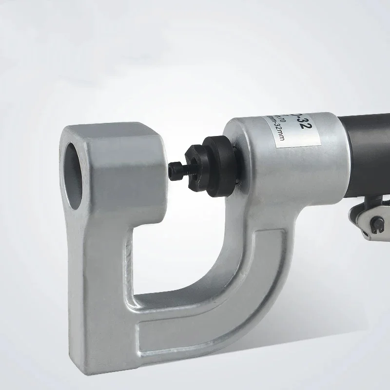 5 Ton Hydraulic Cable Bridge Hole Punch SYD-32, Portable 10-32mm Metal Punching Tool for Electrical Conduit & Steel Plate