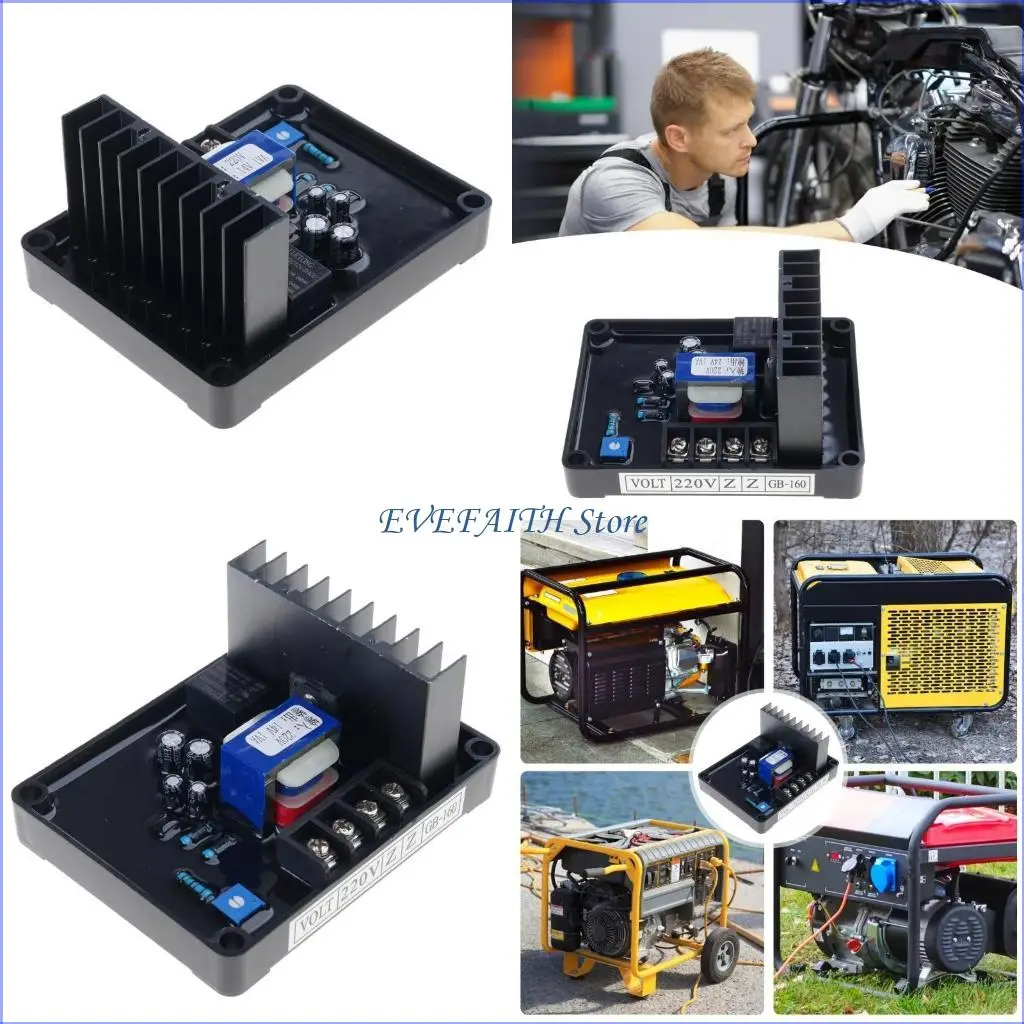 124B Efficient Regulator for Generators Heat Resistant Low Power Consumption