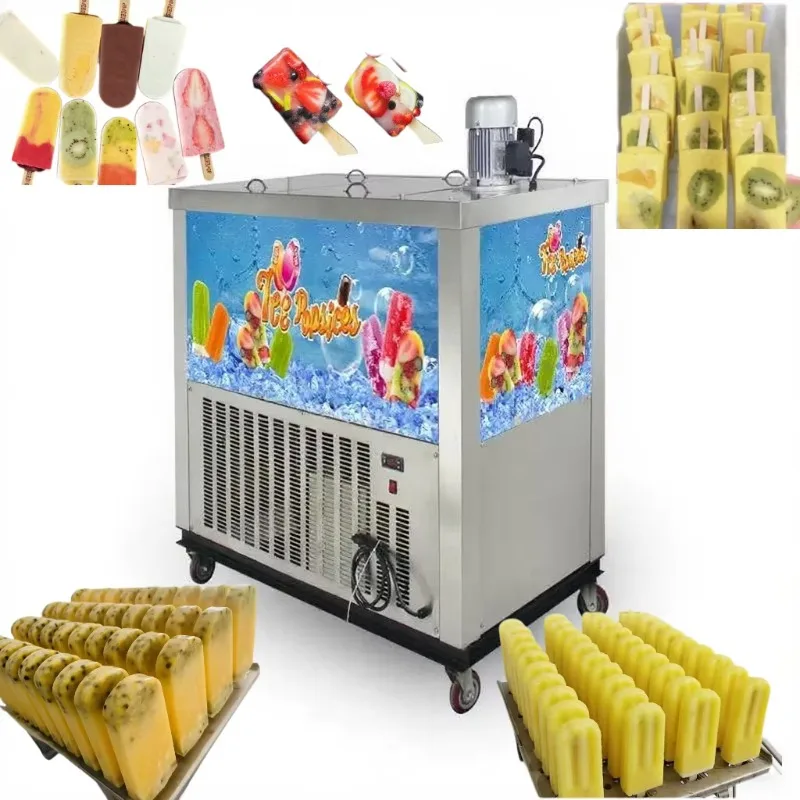 

High-end Commercial Popsicle Machine Fully Automatic Popsicle Machine for Milk Tea Shop Use Tolcat Pop Maker Stainless Steel
