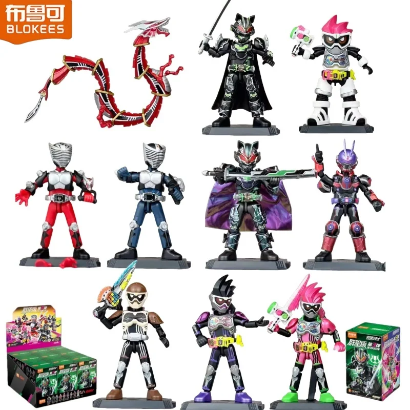 

Строительные блоки BLOKEES Kamen Rider 3, игра выживания, 3D украшения для рабочего стола, езда на драконе, Taili, модель из мелких частиц, игрушки в подарок