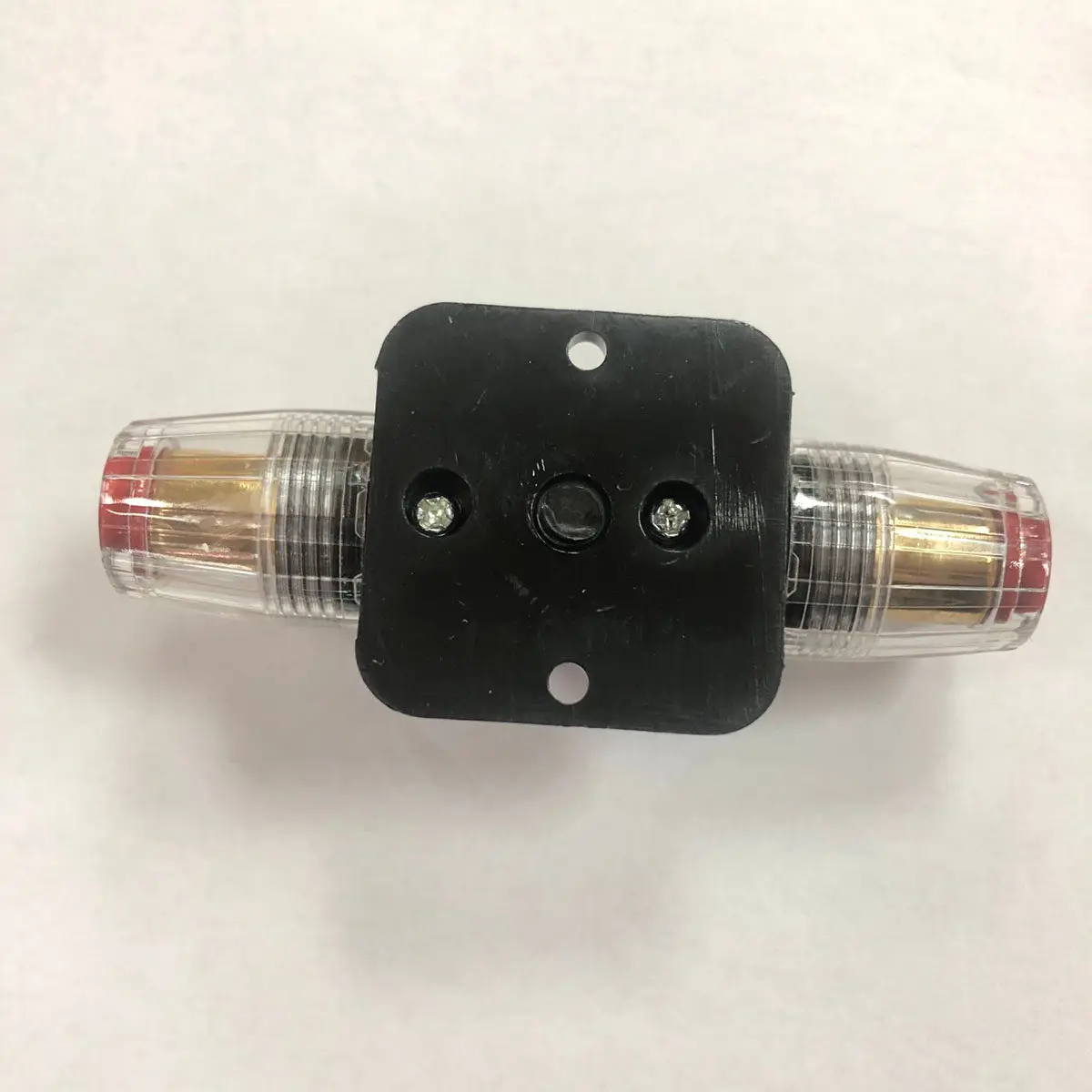 30A Waterproof Circuit Breaker Reset Fuse Holder Panel Mount Kill Switch Auto Car Stereo Protection for Audio Video System