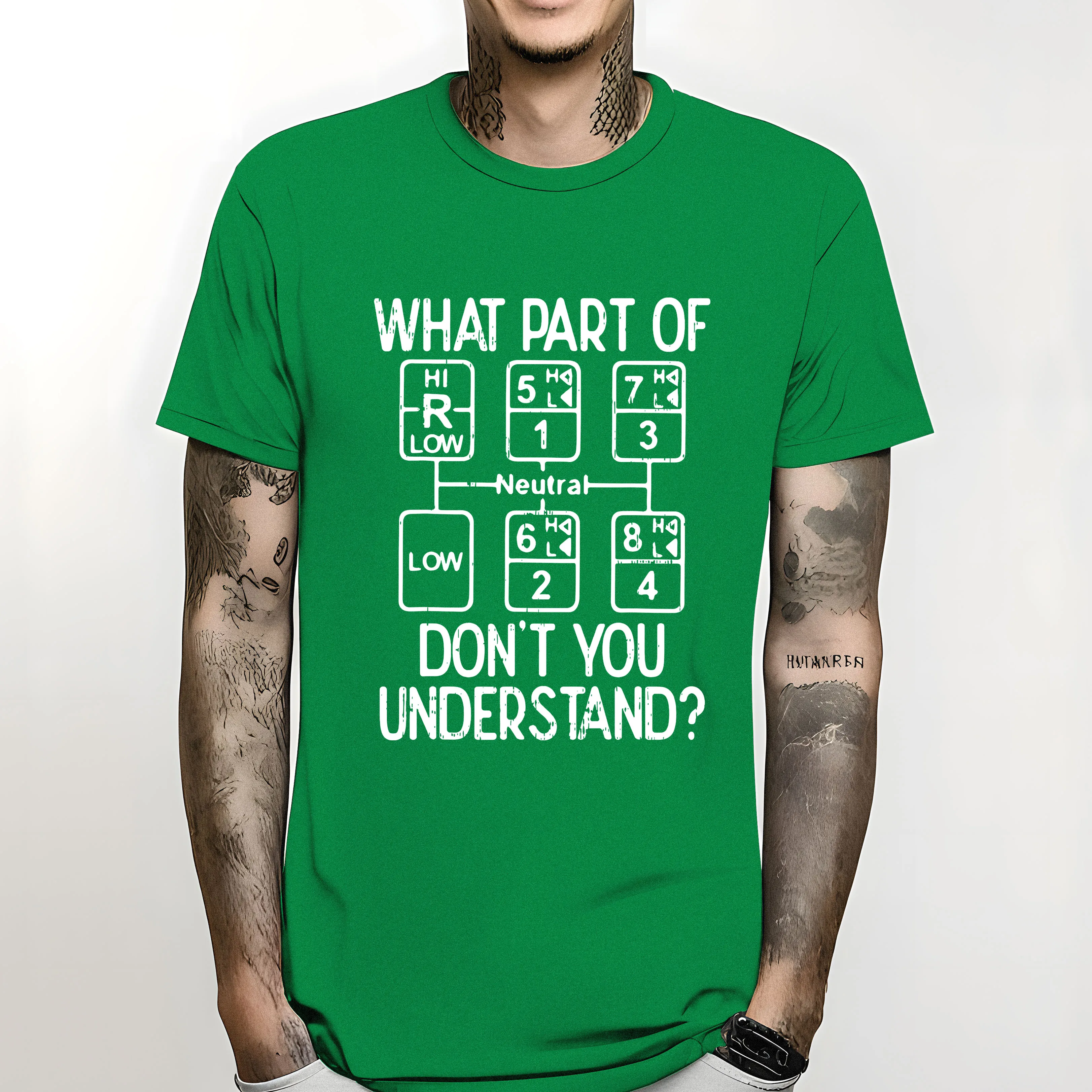 What Part Dont You Understand Rife Casual Cotton Mens T Shirt Cool Truck Gear Trucker Driver Gift T-Shirt harajuku men clothing
