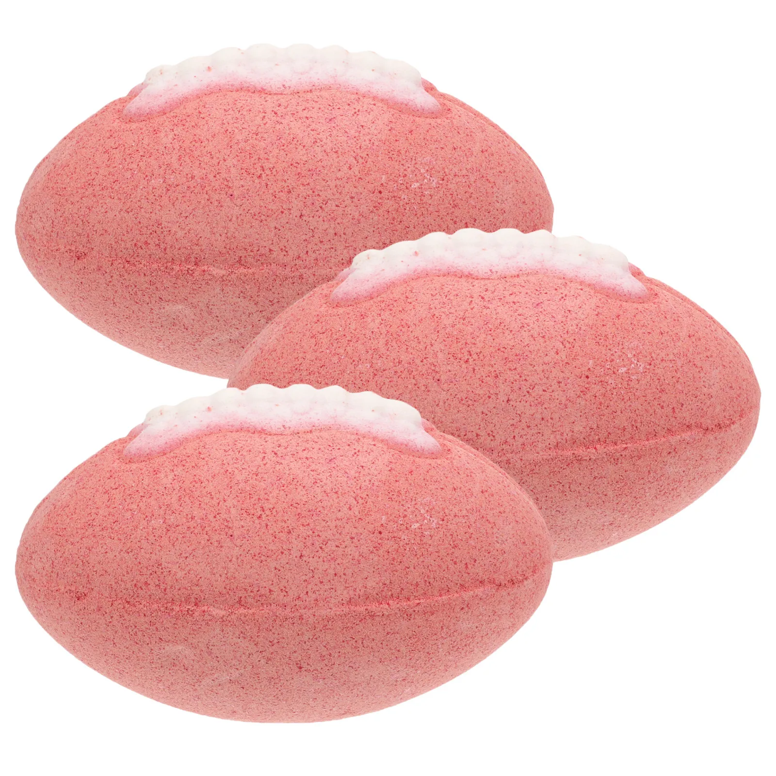 

3Pcs Creative Sea Salt Bathing Bombs with Essential Oils for Skin Moisturizing Exfoliating Rejuvenating Relaxing Aroma Bubble