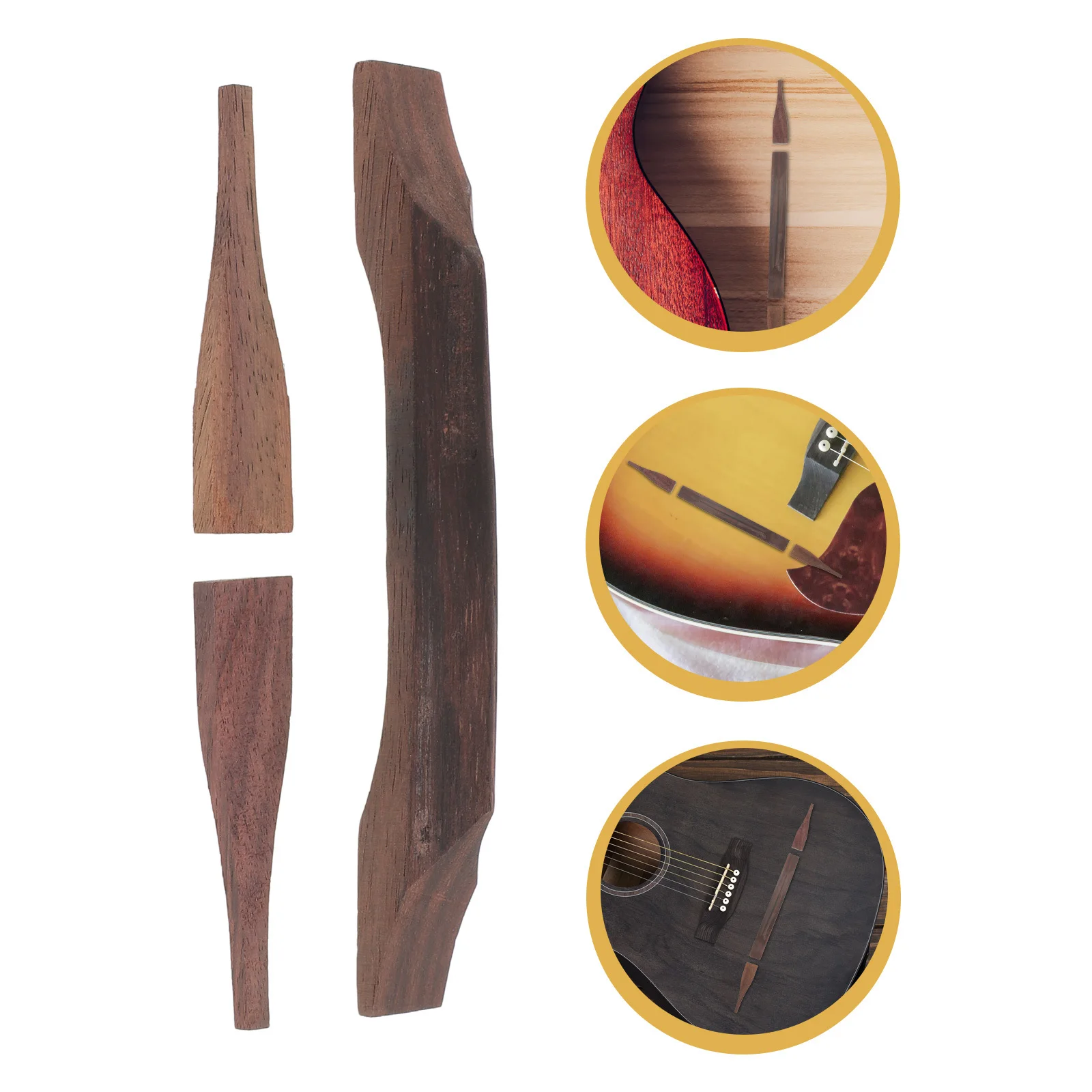 

Комплект для замены седел для акустической гитары из палисандра для джаза и фолка: чистый звук и плавность игры