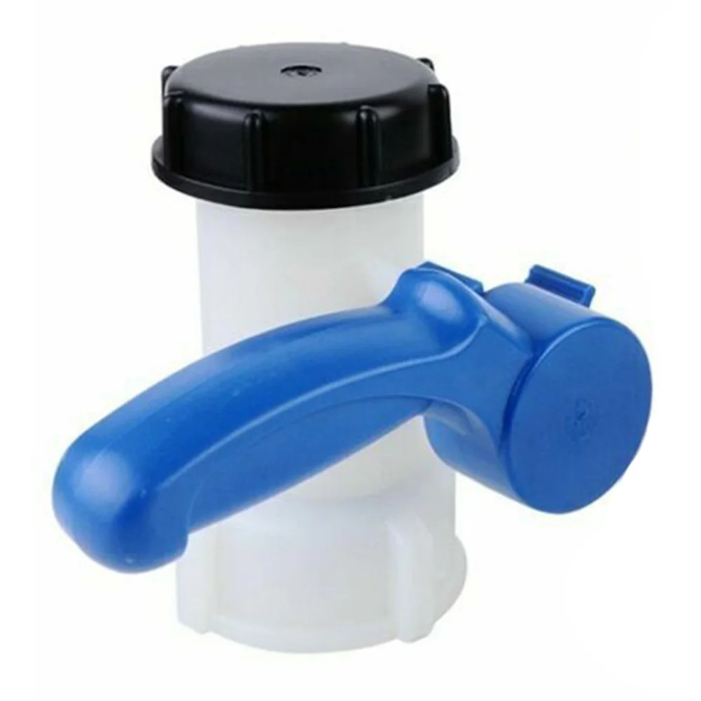 1pc 62mm IBC Container Flap Valve Outlet Tap Adapter Stopcock Rain Heavy Duty Tote Tank Drain Butterfly Valve Connector
