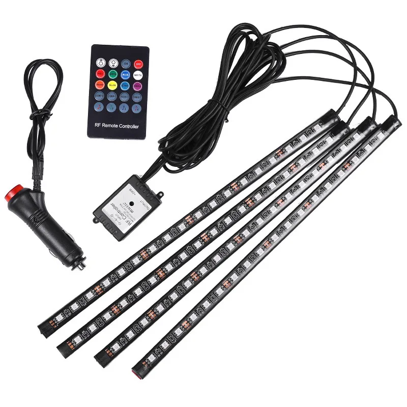 

New updated Automotive Inside RGB Color Changing Car Interior LED Strip Ambient Light