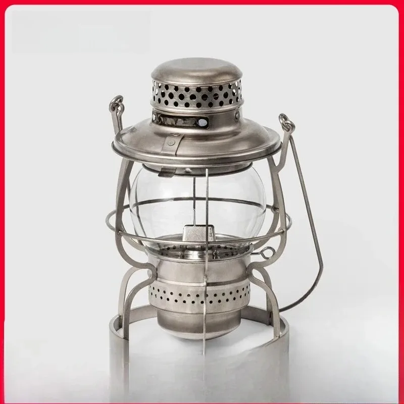 

Retro Outdoor Oil Lamp Vintage Portable Horse Railway Tent Camp Light
