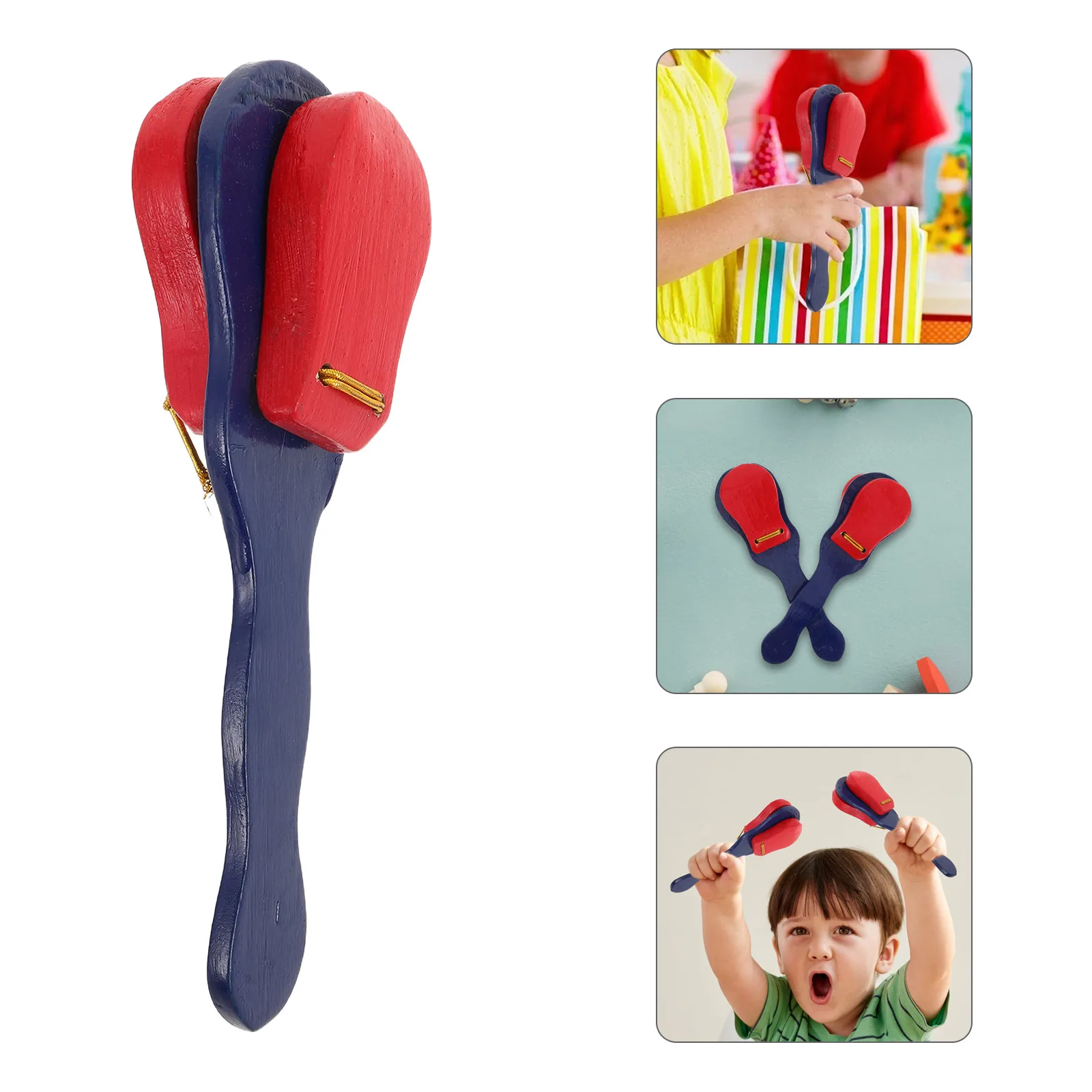 

Orff Instrument Panel Castanet Early Education Music Musical Castanets for s