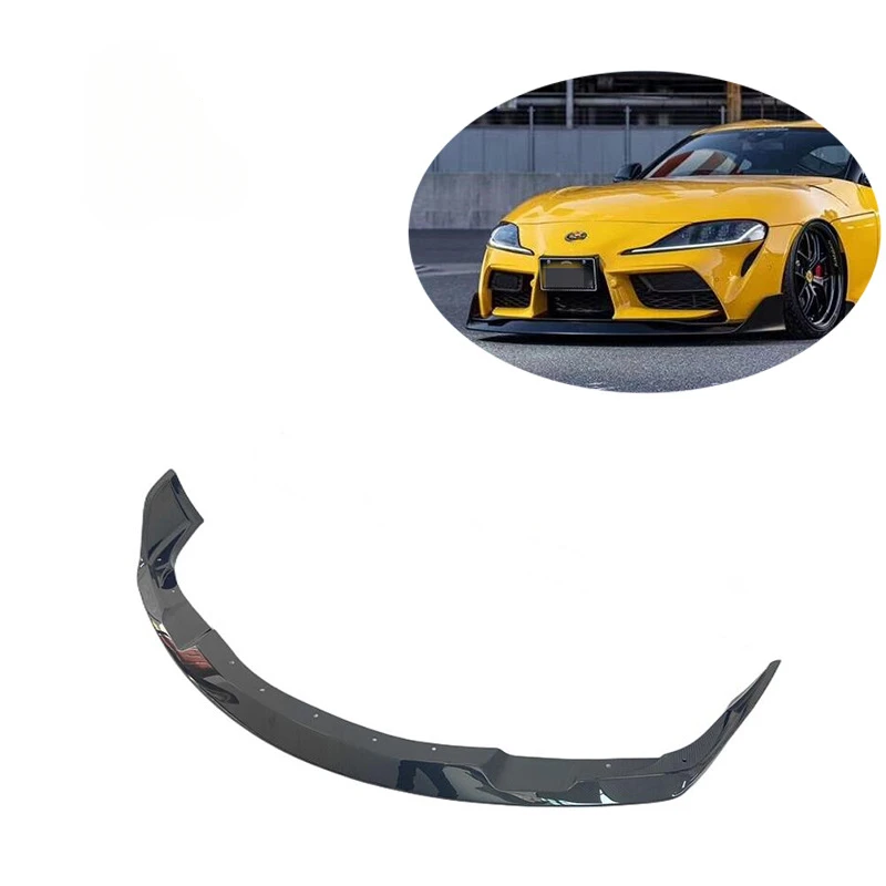 

Подходит для ToyotaSupra A90 A91 MK5 AGCarbon Fiber, передний спойлер, передний диффузор2019+
