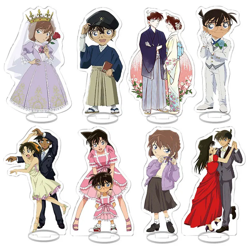 

Kuroba Kaito Detective Conan Acrylic Anime Keychain Fashion Stand Model Plate Desk Decoration Fans Figure Display Friends Gift