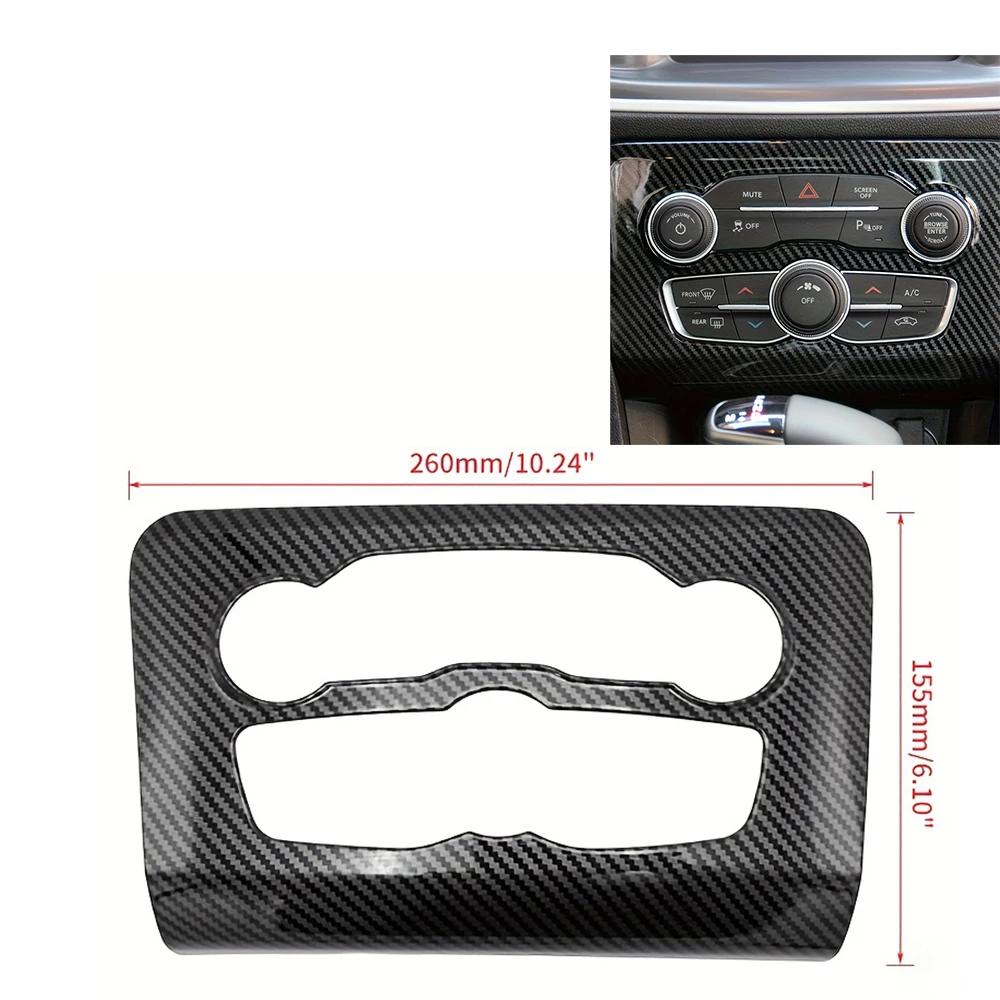 

Car Interior Auto air conditioning panel frame, central control decoration, For Dodge Charger 2016-2021 auto parts