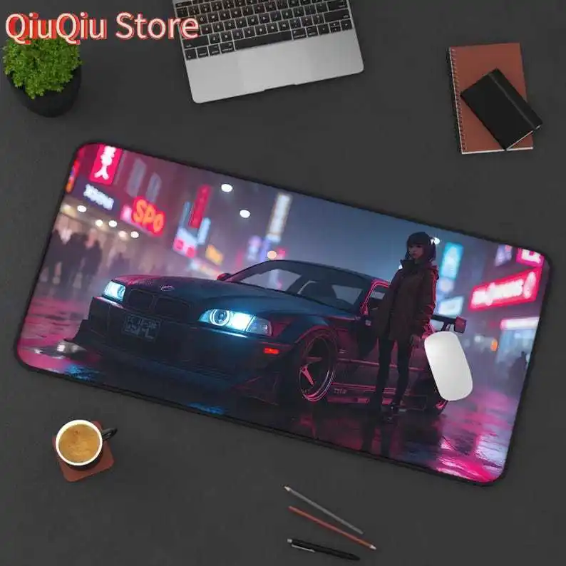 Tappetino da scrivania per ragazza auto |   Tappetino per mouse per ragazza anime |   Blocco da scrivania JDM |   Tappetino da gioco GTR |   Tappetino da scrivania per giochi per PC |   Antiscivolo |   Resistente |   Regalo del giocatore