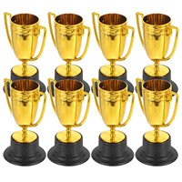 8 Pcs Trophy Toy Team Gifts Baseball for Kids Trophies Adults Game Awards Small Toys Mini Gold Celebrity