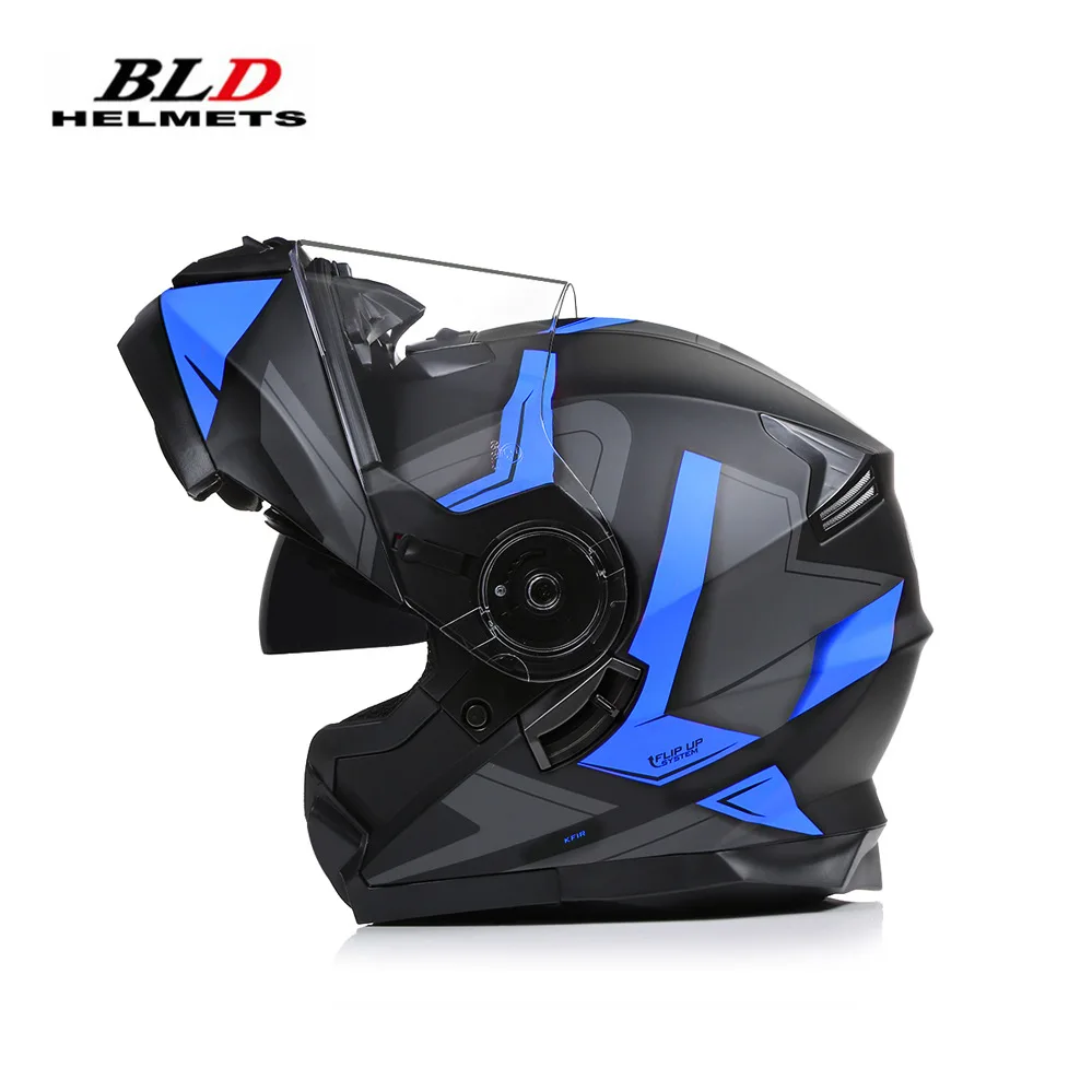 

Motorcycle Helmets All-season Dual-lens Motorcycle Flip Helmet Full Face Motorbike Helmet for Men and Women casco moto