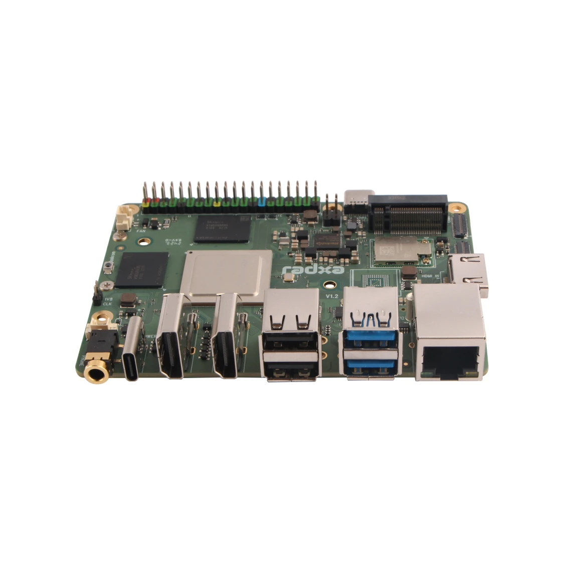 Radxa ROCK 5B+ RK3588 8-core CPU, GPU & NPU support, 8K HDMI, LPDDR5 RAM and WiFi 6 single board computer