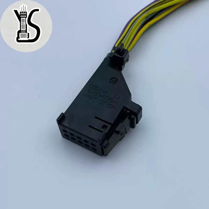 2PCS/SET Original Genuine waterproof connector 1534170-1 Plastic shell With wiring harness For Automobile Smart Electronic