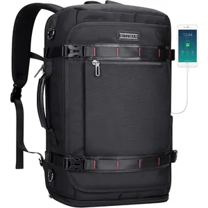 WITZMAN Travel Backpack for Men 35L Carry-on Laptop Backpack Luggage Fit 16 inch TSA Friendly Flight Approved with Shoe Compart