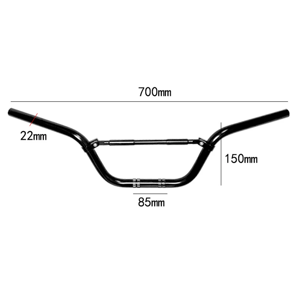 Universal 22mm Motorcycle Handlebar Motocross Handle Bar Steering Wheel Riser Off-road Vehicle for Scooter Honda MSX125 CB190R