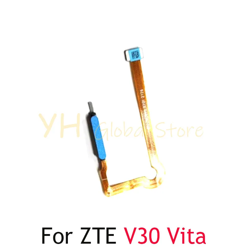 For ZTE Blade  V10 V30 Vita Home Button Fingerprint Sensor Flex Cable Replacement Repair Parts