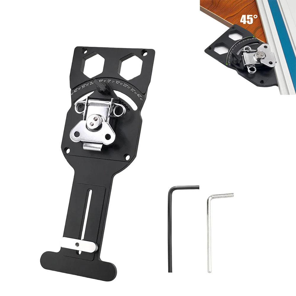 

1x направляющая, квадратная направляющая, регулируемый угол, направляющая, квадратная пила: вырезы от -60 ° до 60 ° Линейка направляющей Режущие инструменты из алюминиевого сплава