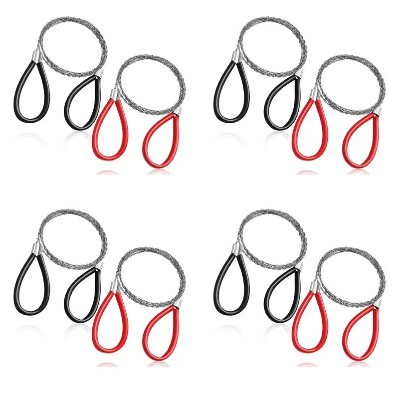 

Набор из 8 шт. ручных канатных пил TFORU из нержавеющей стали для резки труб и кабеля, для выживания в экстренных ситуациях