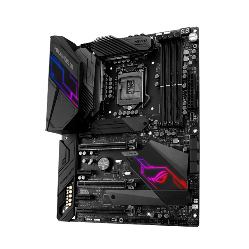 Motherboard Gaming ASUS ROG Maximus XI Hero (Wi-Fi) Z390 LGA1151 (Intel Generasi ke-8 dan ke-9) ATX
