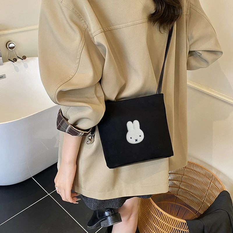 حقيبة صغيرة بتصميم كرتوني ناعم ولطيف من ميفي أرنب، متعددة الألوان، حقيبة كتف مفردة، حقيبة صغيرة ورائعة للفتيات #3