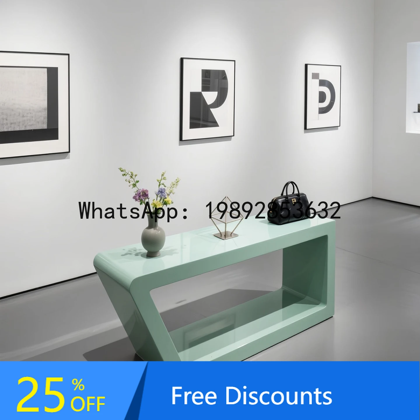 

XL Display Stand Clothing Store Window Showroom Product Storage Table Flow Table Center Table