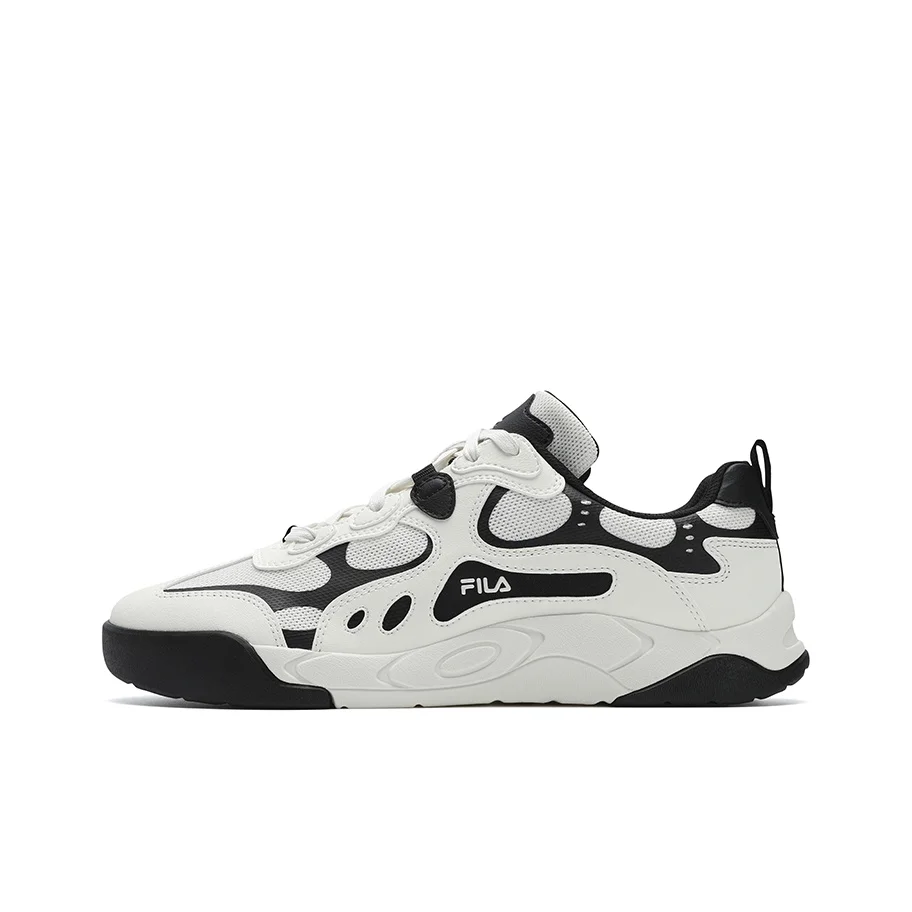 FILA STAR RHYTHM Star Rhythm Shoes Low top Skateboard Shoes Men's White Black F12M522214FMB