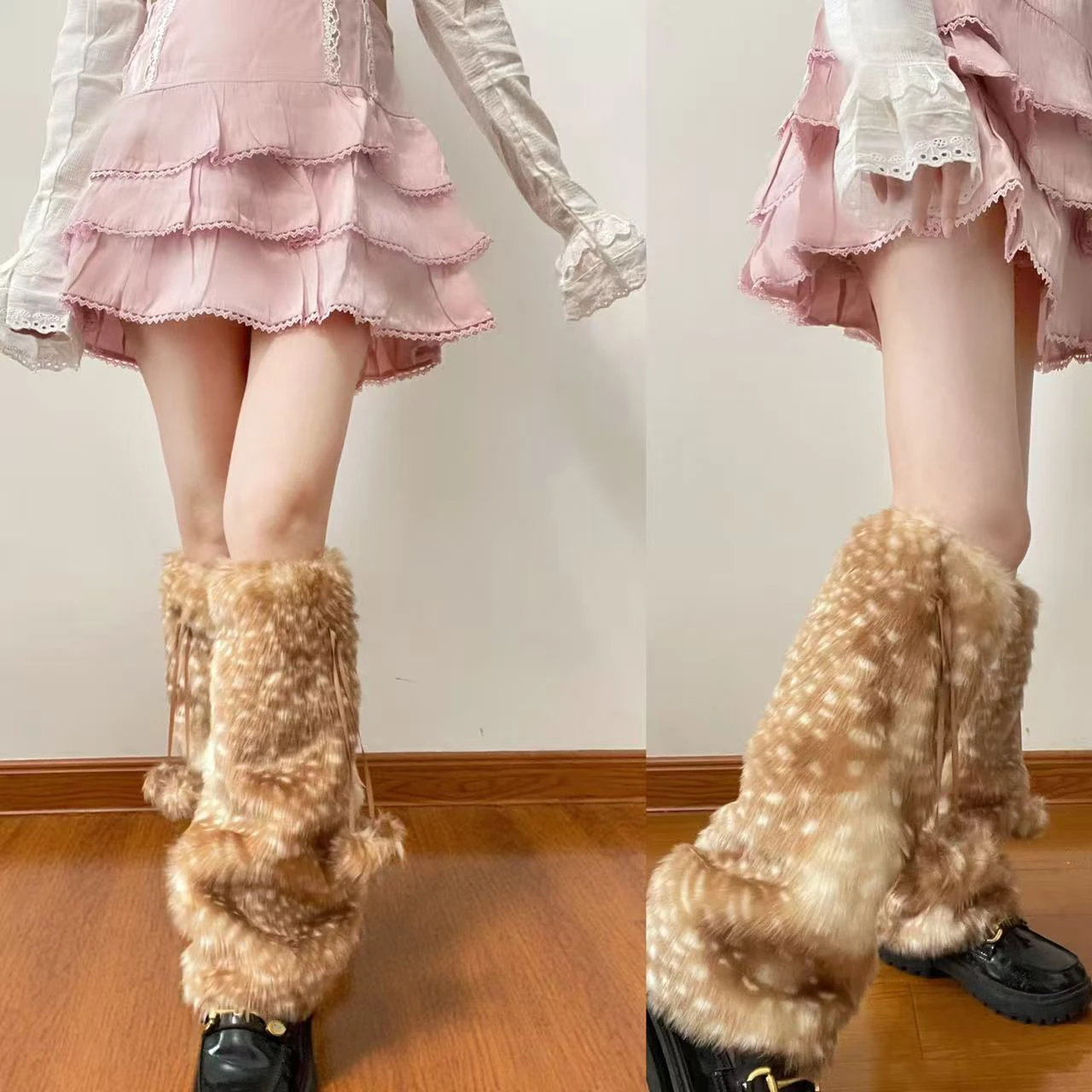 اليابانية لوليتا الدانتيل طماق النساء منتصف العجل الجوارب ثقافة فرعية Y2K ربطة القوس فيونكة الكاحل كومة الجوارب فتاة حار القوطية الظلام غطاء للقدم