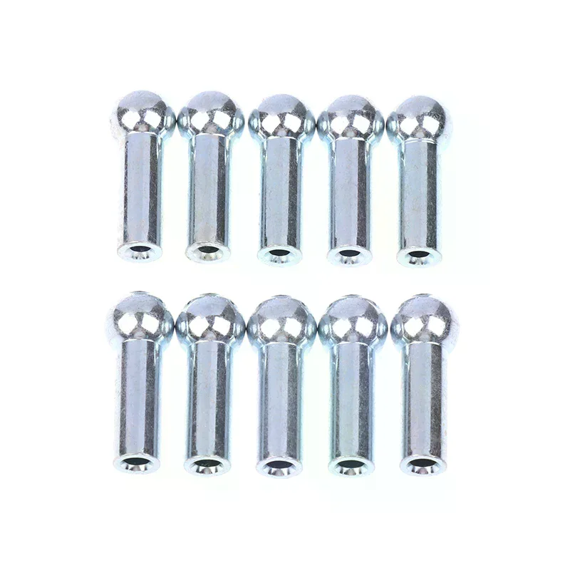 For Diameter 5mm 6mm Cables Fitness Equipment 5pcs Gym Pulley Machine Stopper Cable Ball Terminals Wire Port Joint Parts