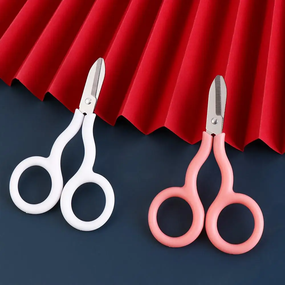 Stationery Portable Safe Mini Scissor Stainless Steel Handwork Mini Pocket Scissors Small Paper Work Paper Cutter Office School
