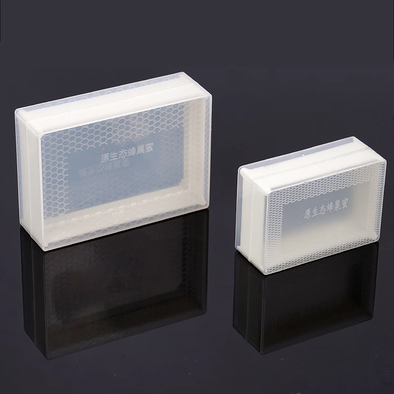 Honeycomb Honey Box Nest Honey Box Transparent Plastic Beekeeping Tool Nest Removable Clean Sanitary Separable honey Storage Box