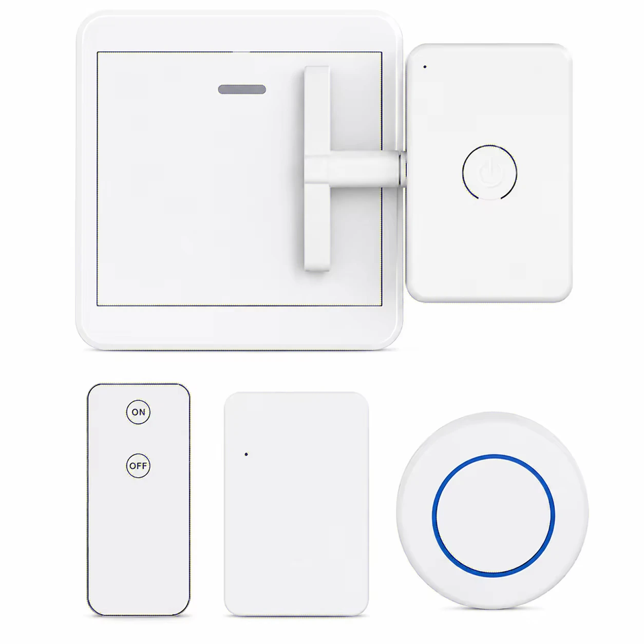 Intelligent Wireless Control Light Switch off Tool USB Rechargeable Automatic Button Pusher Lazy Remote Control for Home Automat