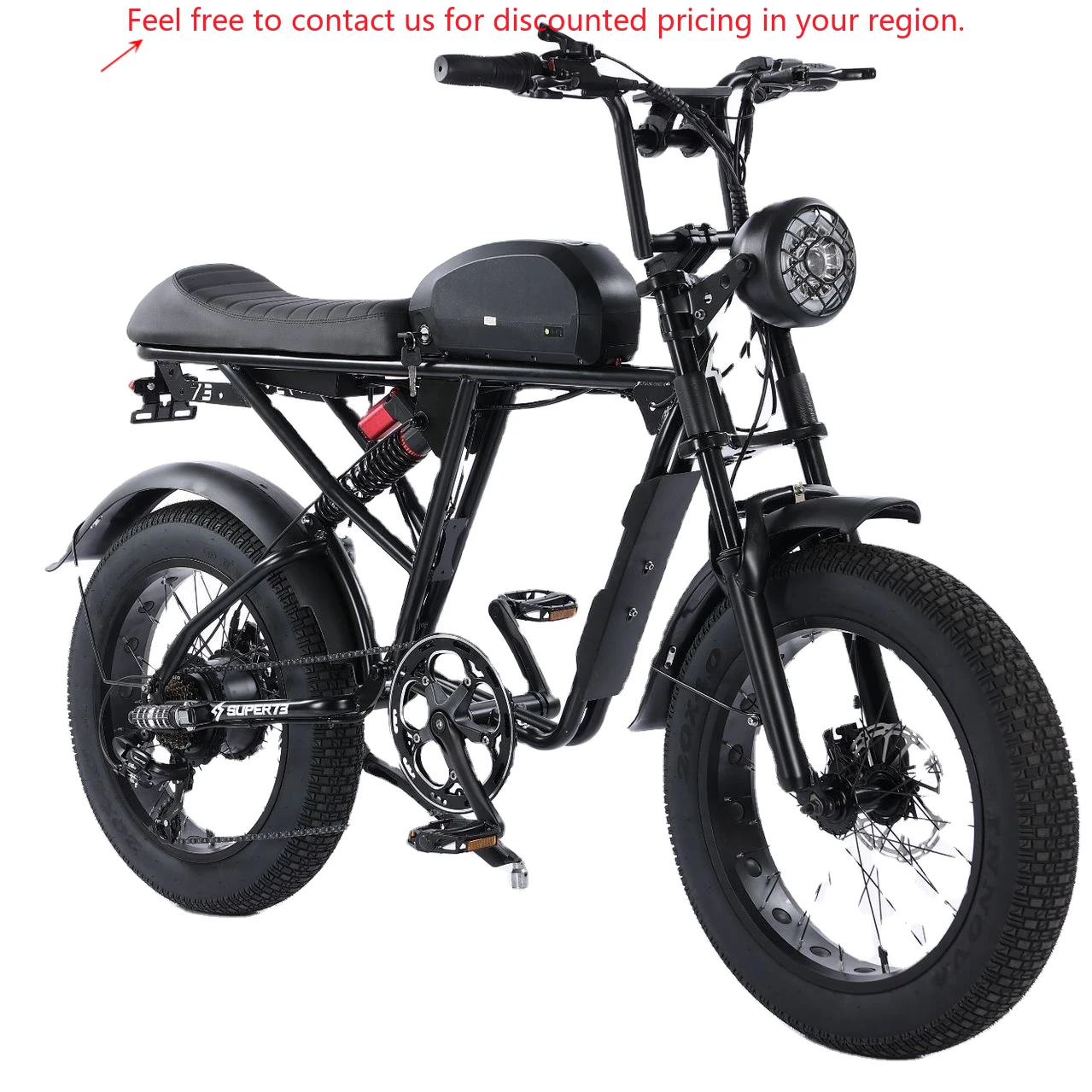 

Hezzo Canada Hot SUP73 RX Electric Bicycle Ebike Off Road Mountain Outdoor Adventure 1000w 48v 25ah Snow Fat Tire Motor Bike