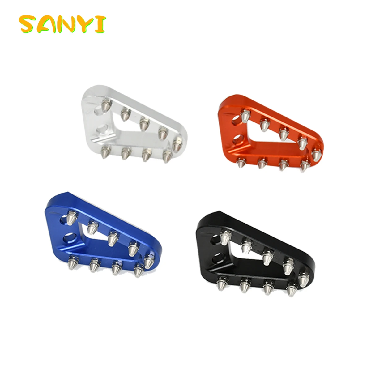 Motorcycle CNC Rear Brake Pedal Step Plate Tip For Husqvarna FC FE FS TE TX TC 125 150 250 350 450 501 2017-2022 2019 2020