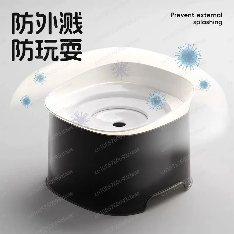 

Pet Suspended Drinking Bowl Dog Not Wet Mouth Dog Bowl Floating Puppy Drinker Large Dog