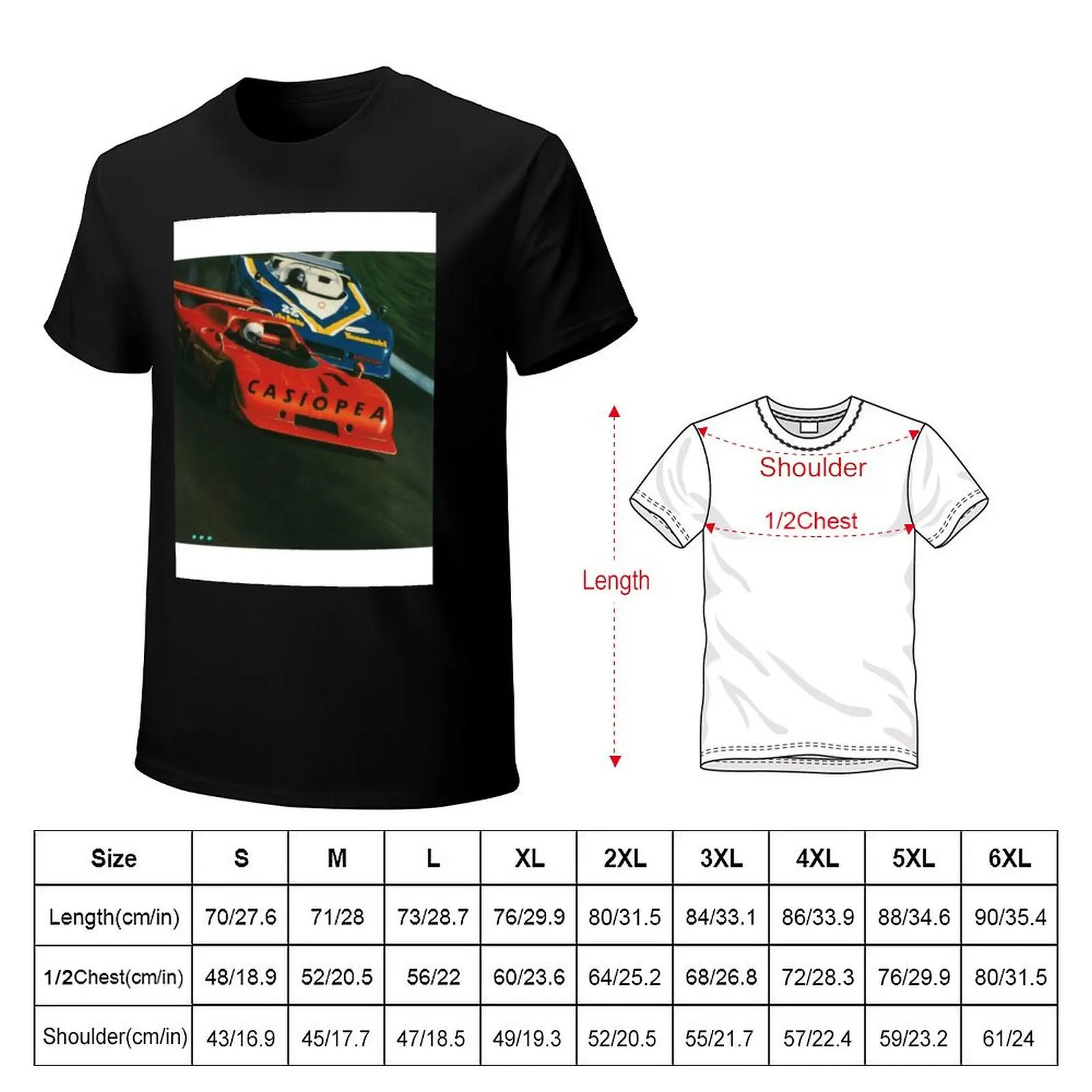 CASIOPEA T-Shirt Big Size Simple T-Shirt