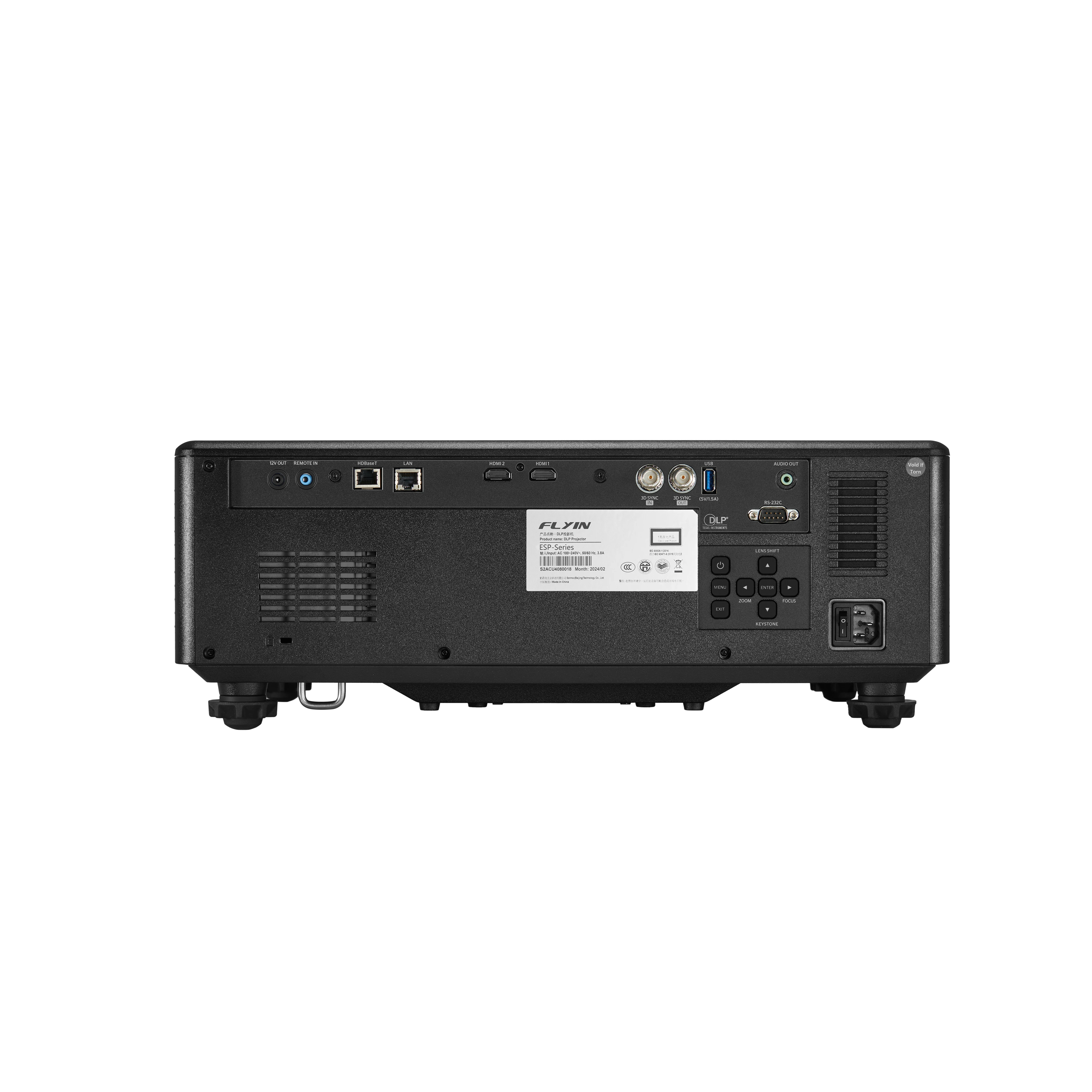 New Laser DLP Wuxga  1920*1200 9000 Lms 3D Built in for Large Venue