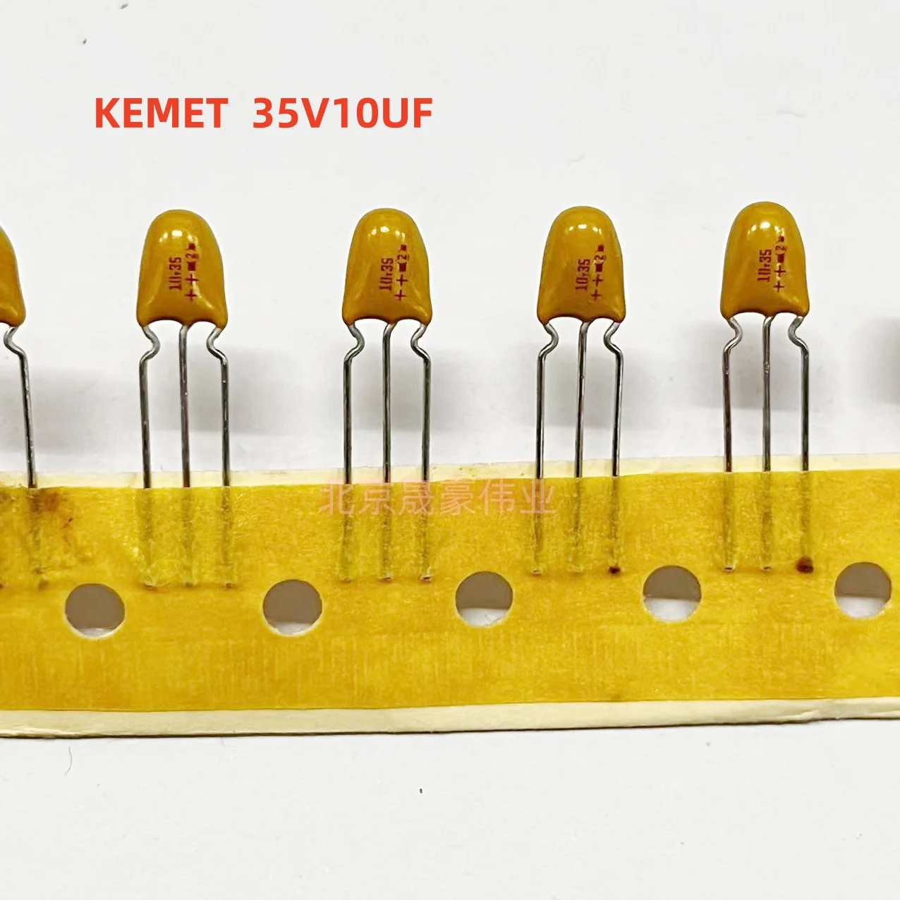 5pcs  10UF/35V 35V106K Direct Insertion Tantalum Electrolytic Capacitor T398G106M035 35V10UF Tantalum electrolytic capacitor