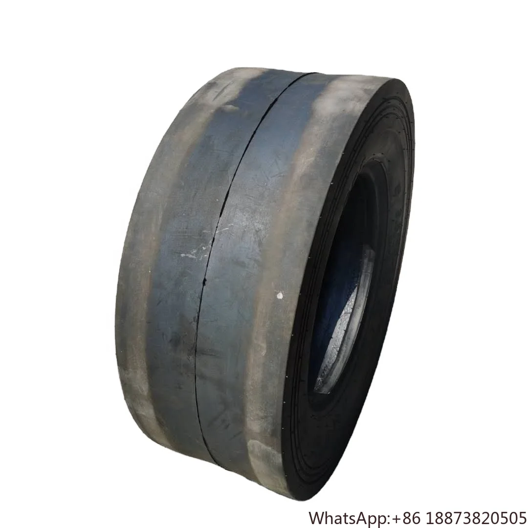 compactor tyre 9.5/65-15 10.5/80-16 7.50-15 7.50-16 Smooth tyre for Road Roller