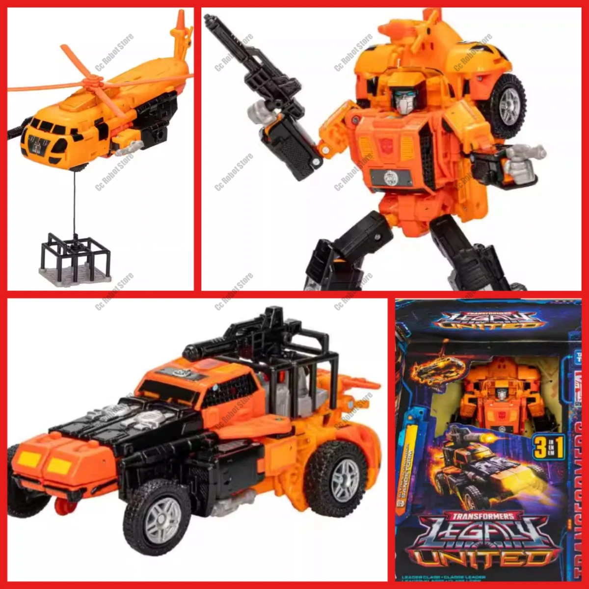 

[В наличии] Лидер продаж, игрушка Handsome Alliance Series Leader Class L-Level Sandstorm G1, трехместный подарок воина