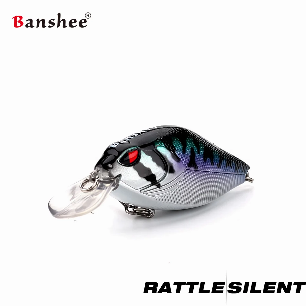 Banshee 7cm 15g Crankbaits señuelo de pesca cebo duro manivela Bass Wobbler sonajero Wobblers para Lucio cebo Artificial flotante