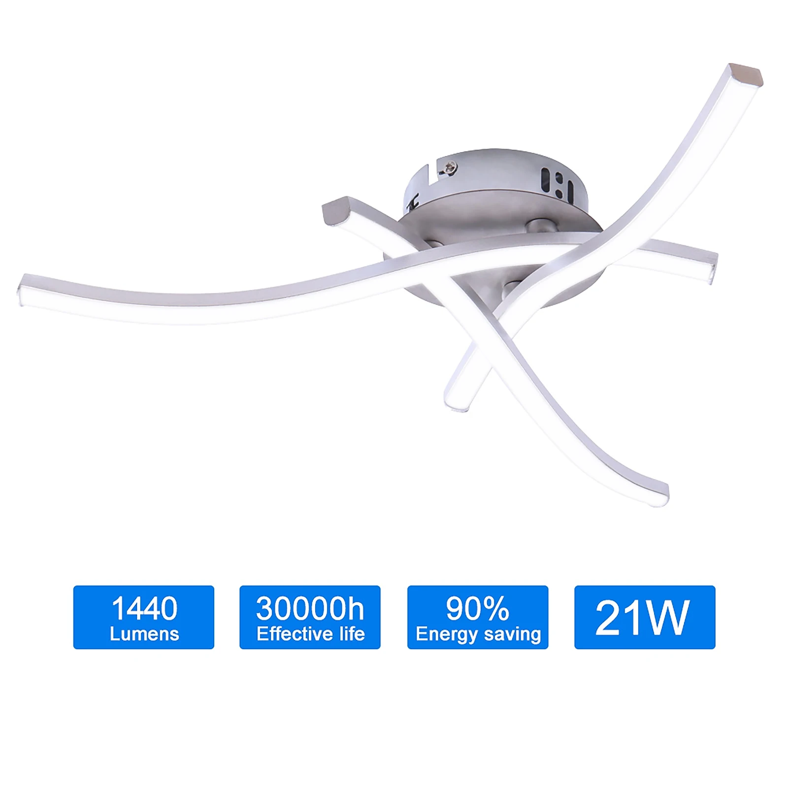 LED ضوء السقف المطبخ الحديثة ضوء السقف لوح قلادة مصابيح غرفة المعيشة الأبيض 3000K ضوء السقف لغرفة المعيشة غرفة نوم