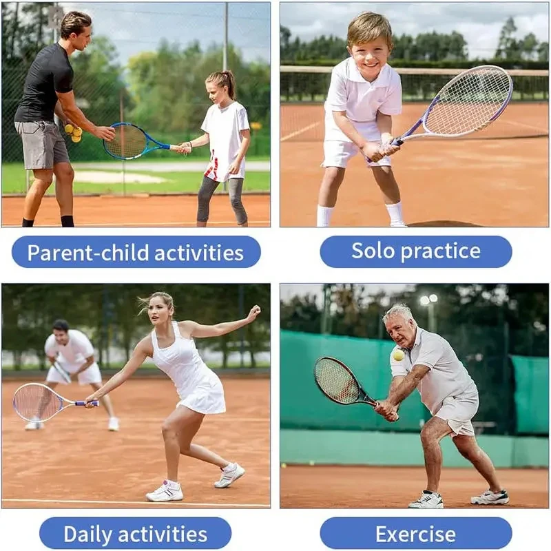 Tennis Training Ball Tennis Trainer Professional Training Primary Tool Exercise Self Study Rebound Ball Indoor Tennis Exercise