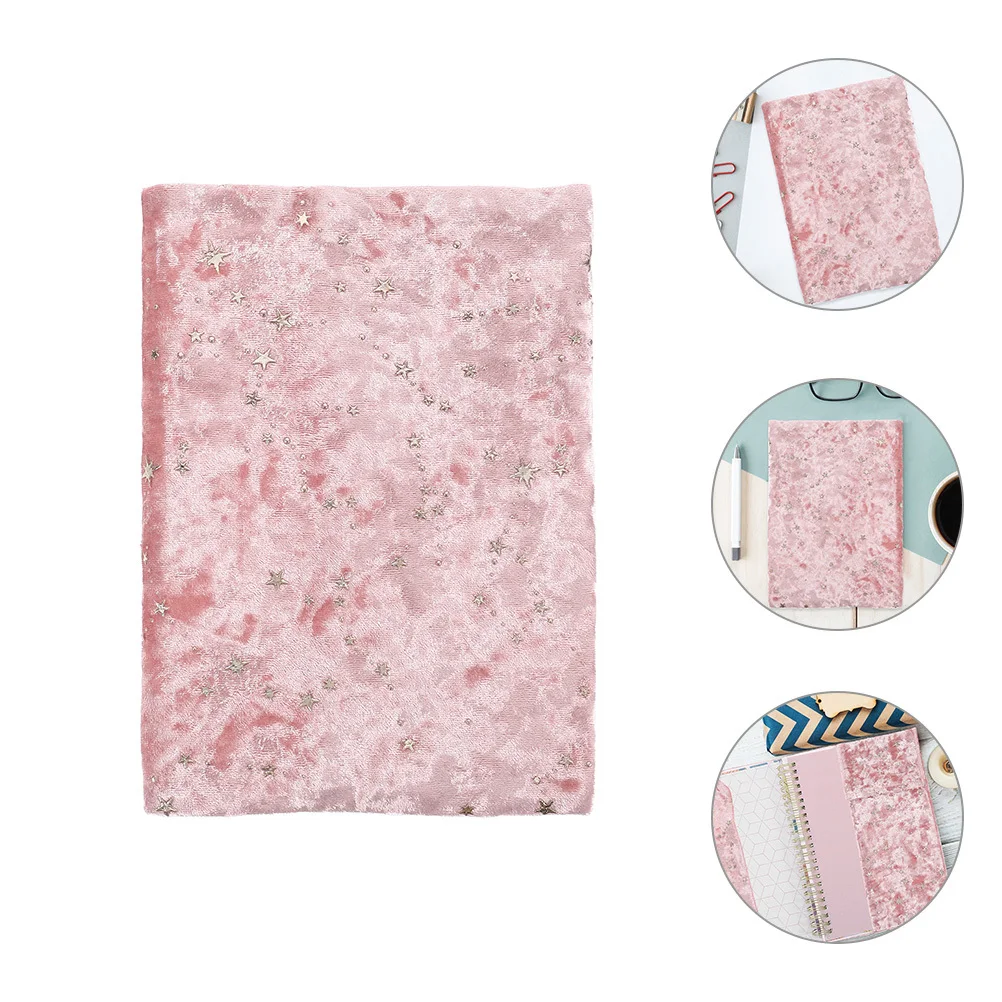 

Fabric Book Cover Reusable Wear-Resistant Protector for Hardcover Textbooks Diary Novelty Adjustable Protection Sleeve