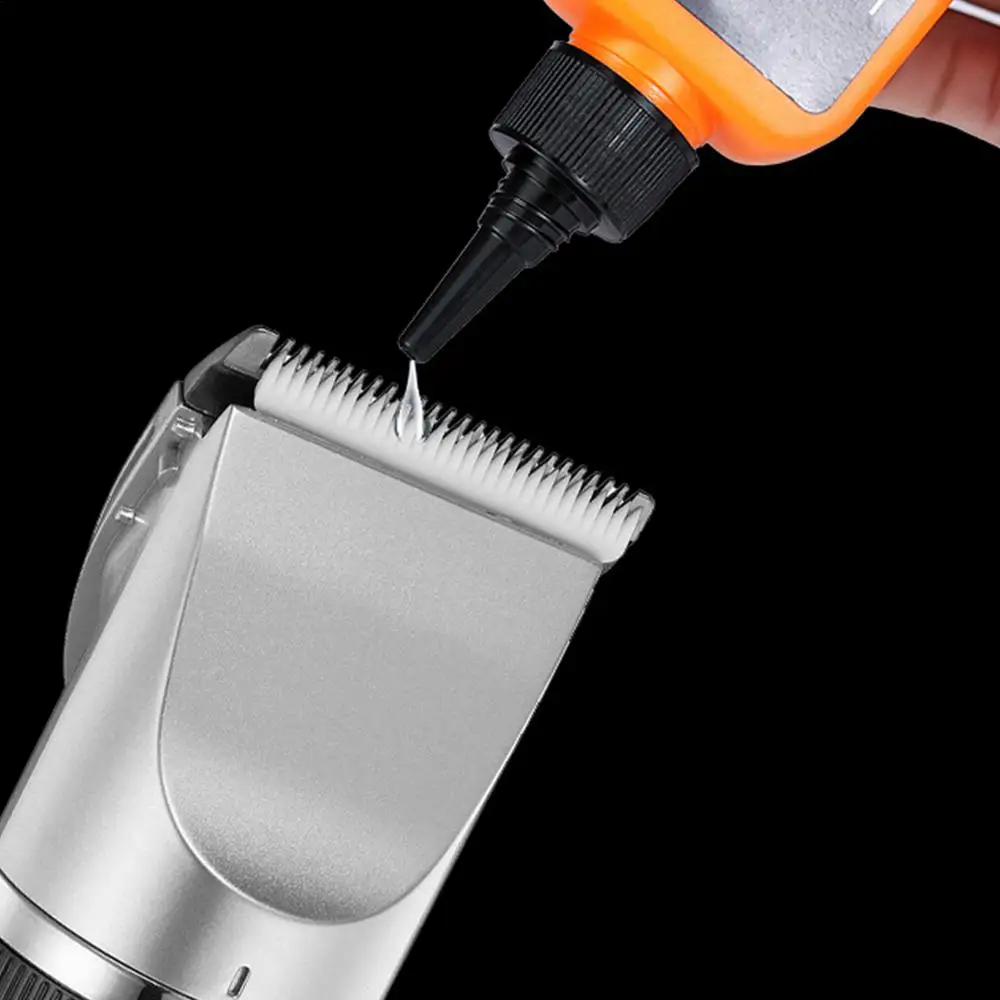 Haarschneider-Klingenöl, 60/100 ml, elektrischer Haarschneider, Rasierer, Wartungsöl, Schmiermittel, verhindert Rosten, Nähen, Friseursalon, Clipper-Öl – Detail 11
