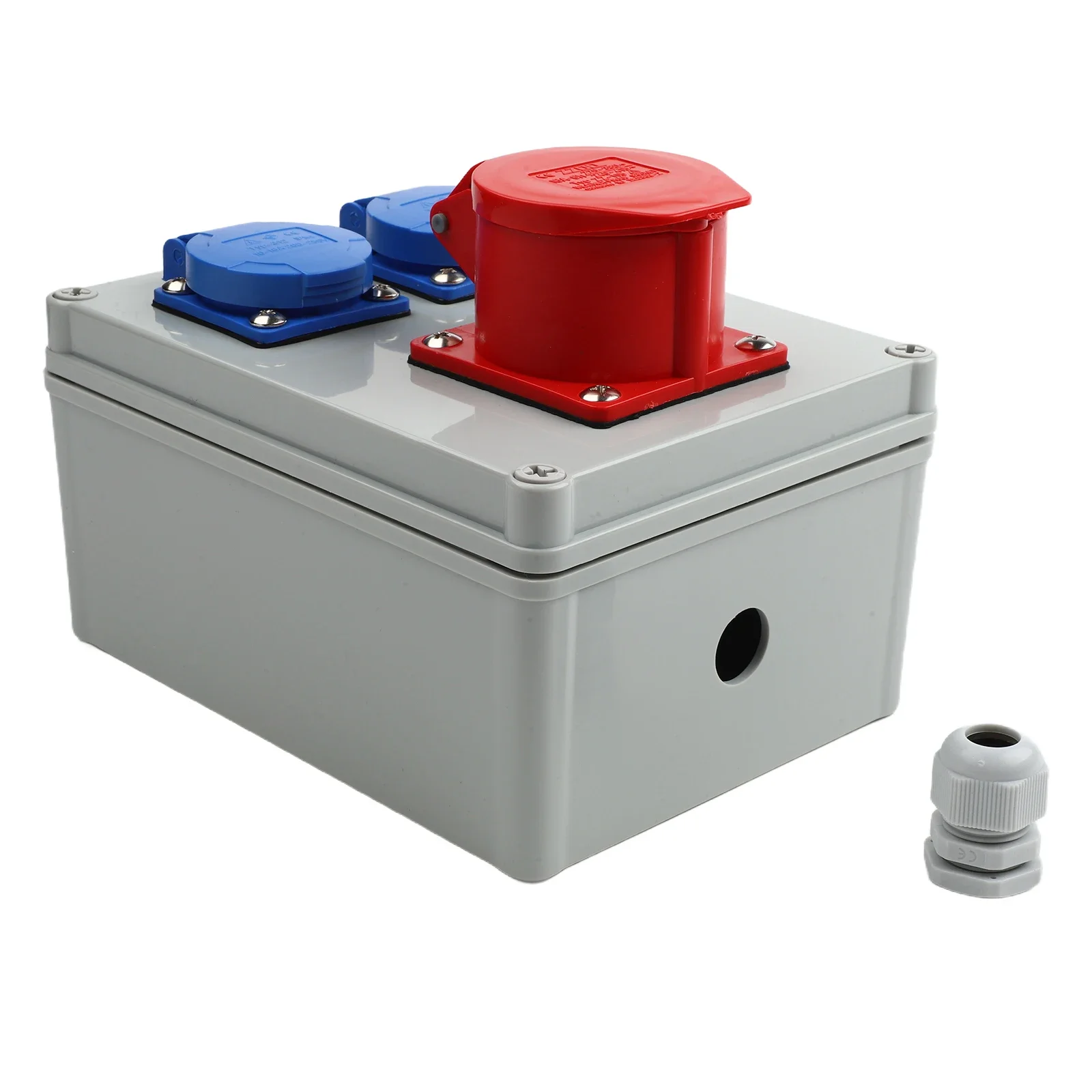 For Construction 5.74*4*7.76in IP44 Distribution Box High-quality Materials For Workshops For Construction Sites